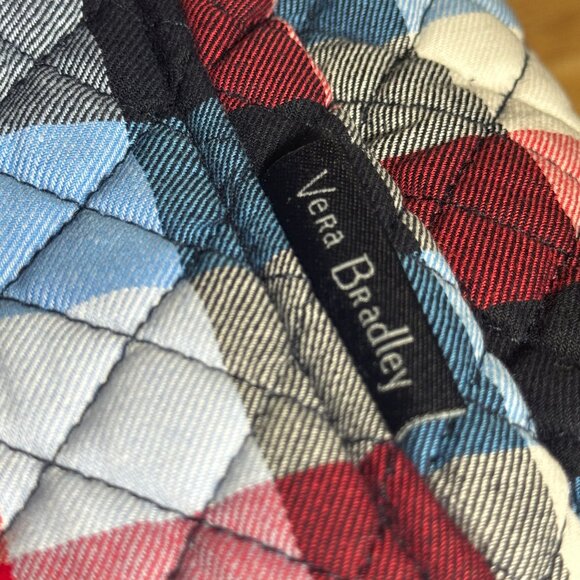 Vera Bradley Campus Backpack Patriotic Plaid NWT - Picture 8 of 11